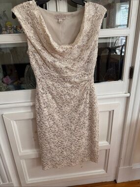 Cream dress size 4